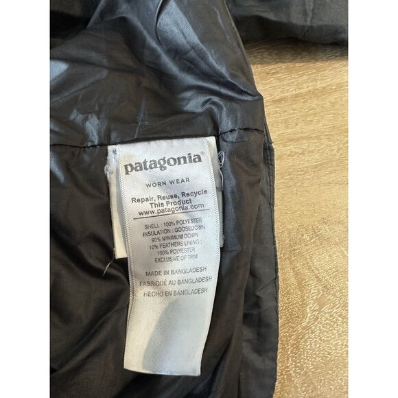 Patagonia Men's Down Sweater Jacket Dark Navy Size Small - Picture 7 of 10